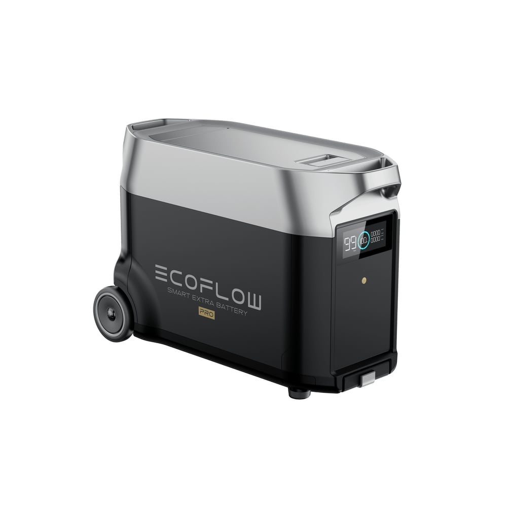 EcoFlow – DELTA Pro Smart Extra Battery, 3600Wh, LFP, Expandable