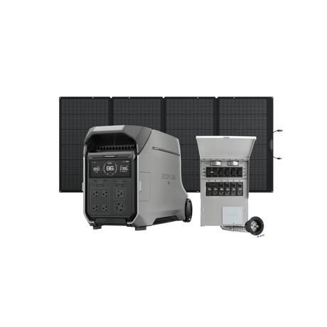 EcoFlow – DELTA Pro 3 Portable Power Station, 4096Wh, 120/240V, 4000W