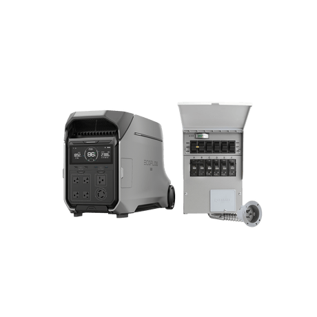EcoFlow – DELTA Pro 3 Portable Power Station, 4096Wh, 120/240V, 4000W