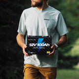 EcoFlow - 12V 100Ah LiFePO4 Deep Cycle Battery (1280Wh, IP65)
