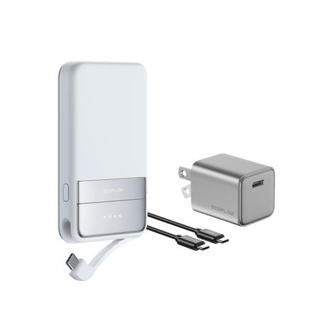 EcoFlow – RAPID Magnetic 5000mAh Power Bank with Qi2 & 30W Cable