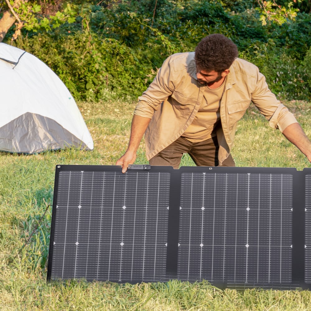 EcoFlow – NextGen 220W Bifacial Portable Solar Panel