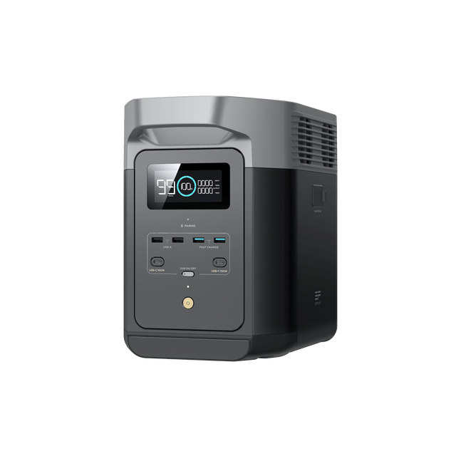 EcoFlow Delta 2 Portable Power Station for outdoor survival and emergency preparedness