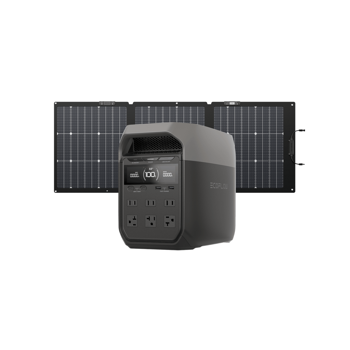 EcoFlow – DELTA 3 Portable Power Station, 1024Wh, 1800W Output
