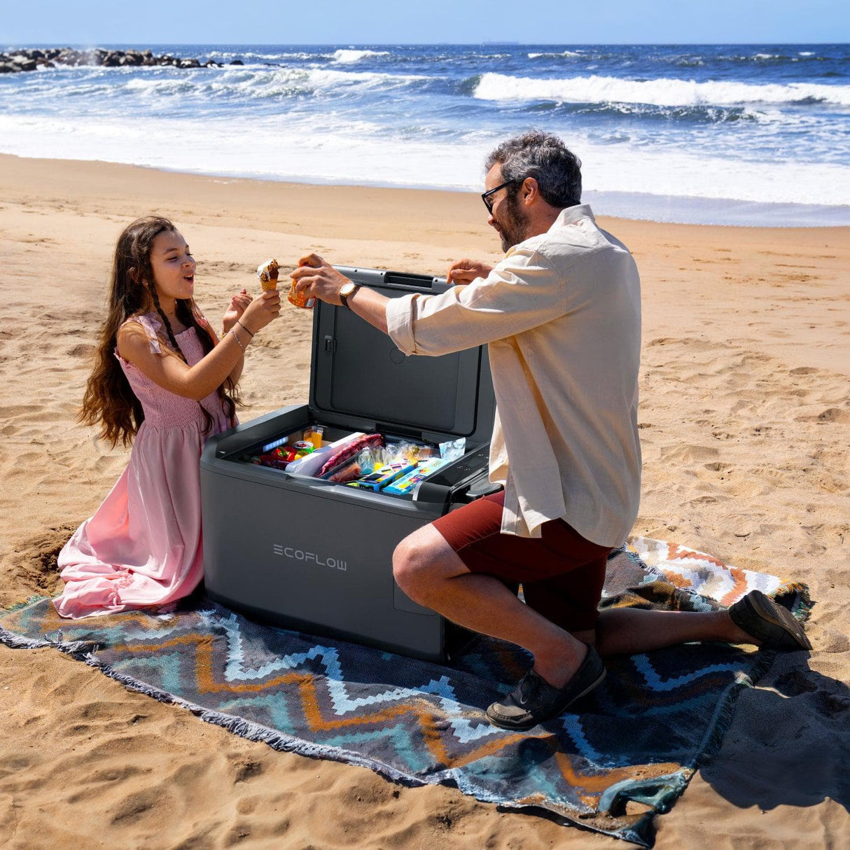 EcoFlow – GLACIER Classic Portable Fridge Freezer, 35L–55L