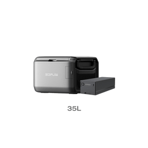 EcoFlow – GLACIER Classic Portable Fridge Freezer, 35L–55L