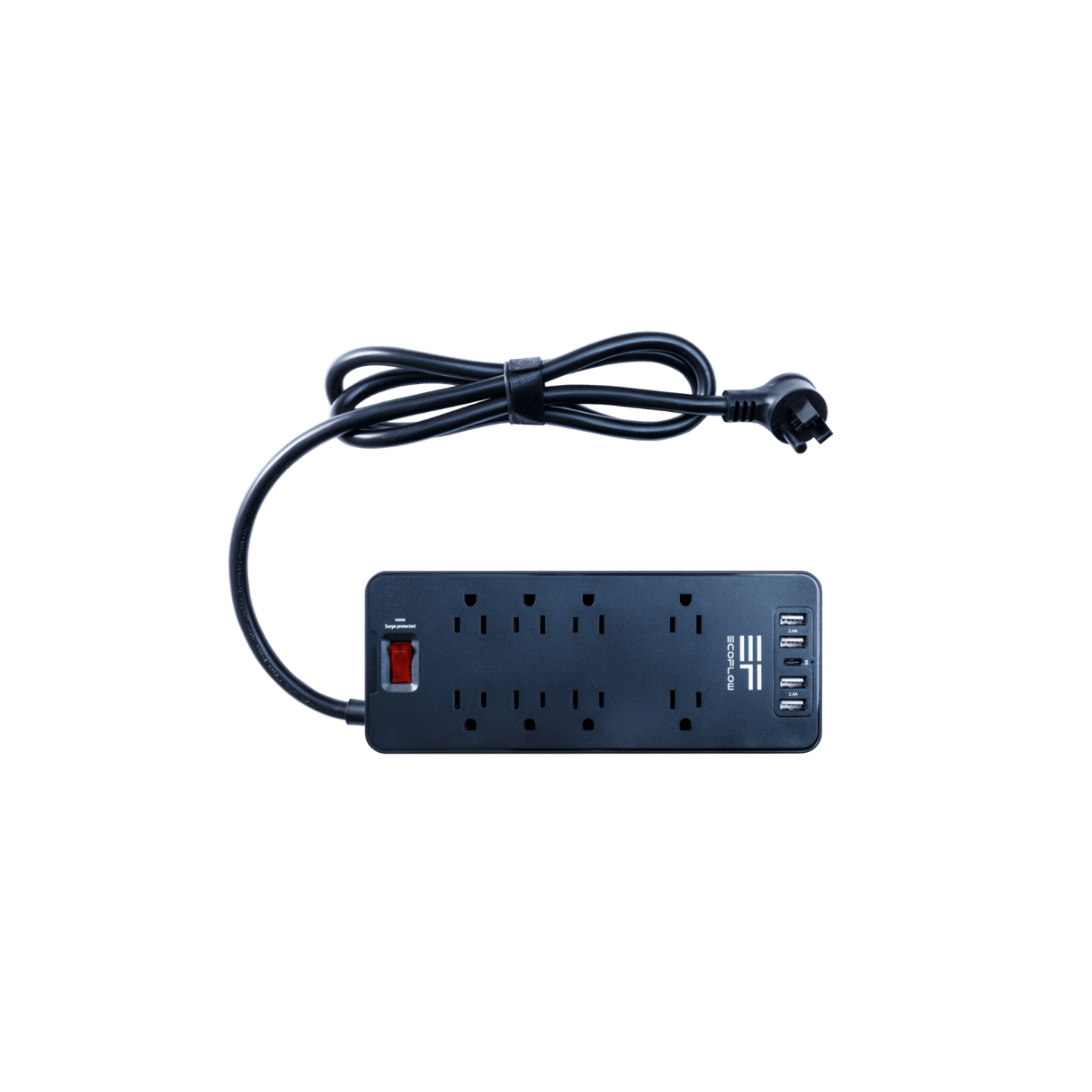 EcoFlow – Surge Protector Power Strip with 8 Outlets & 5 USB Ports, 1800J