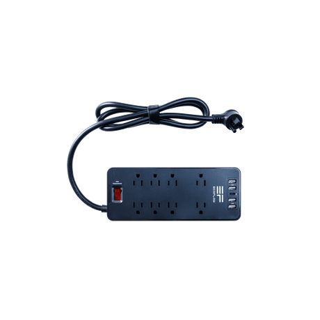 EcoFlow – Surge Protector Power Strip with 8 Outlets & 5 USB Ports, 1800J
