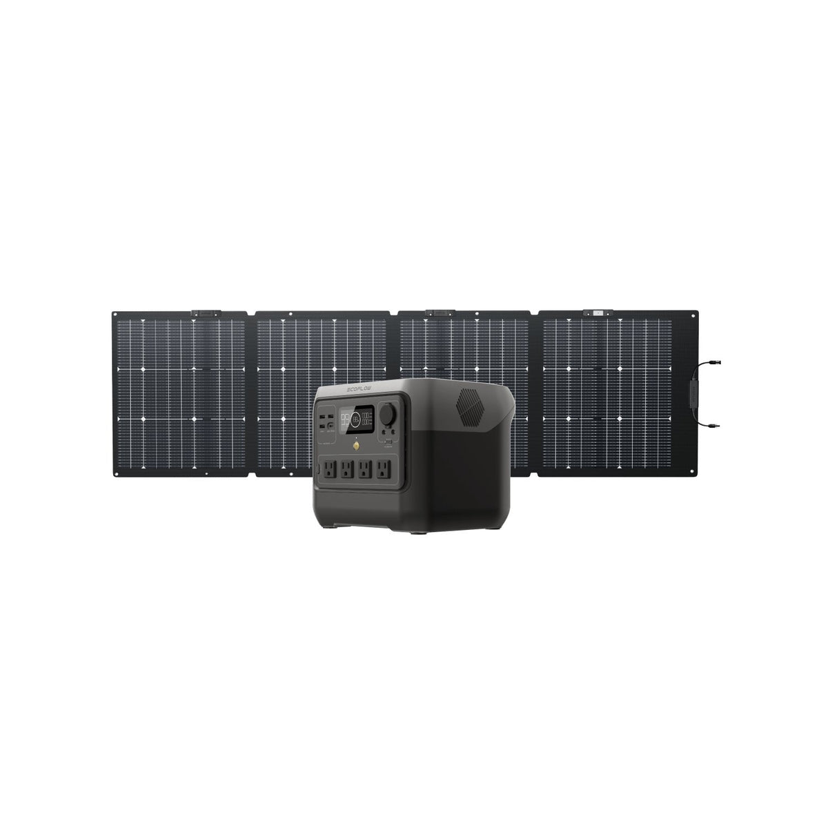 EcoFlow - RIVER 2 Pro with 160W Portable Solar Panel — view 2