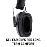 Allen - ULTRX Bionic Fuse Bluetooth Electronic Earmuff, Cement Gray