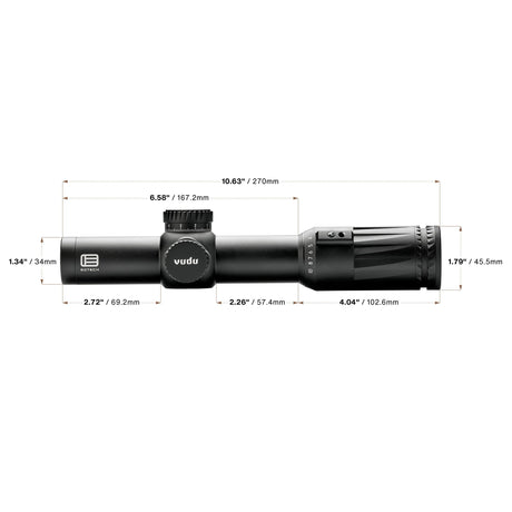 EOTECH - Vudu 1-10x28 FFP Riflescope - Tan, SR5 DFG — view 7