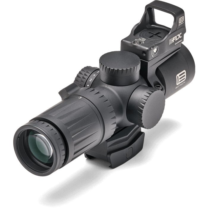 EOTECH - Vudu 3-9x32 SFP Scope with EFLX & Ring Mount - Black