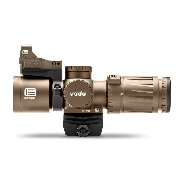 EOTECH - Vudu 3-9x32 SFP Scope, Tan, MR5, EFLX & Ring Mount