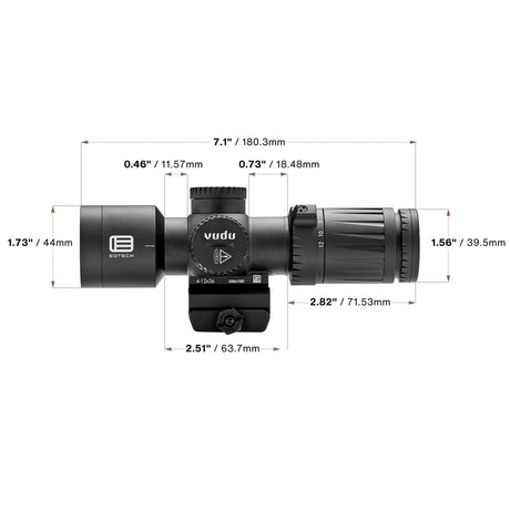 EOTECH - Vudu 4-12x36 FFP Riflescope - MR5, Black — view 8