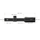 EOTECH - Vudu X 1-6x24 SFP Scope with BD1 Reticle - Black