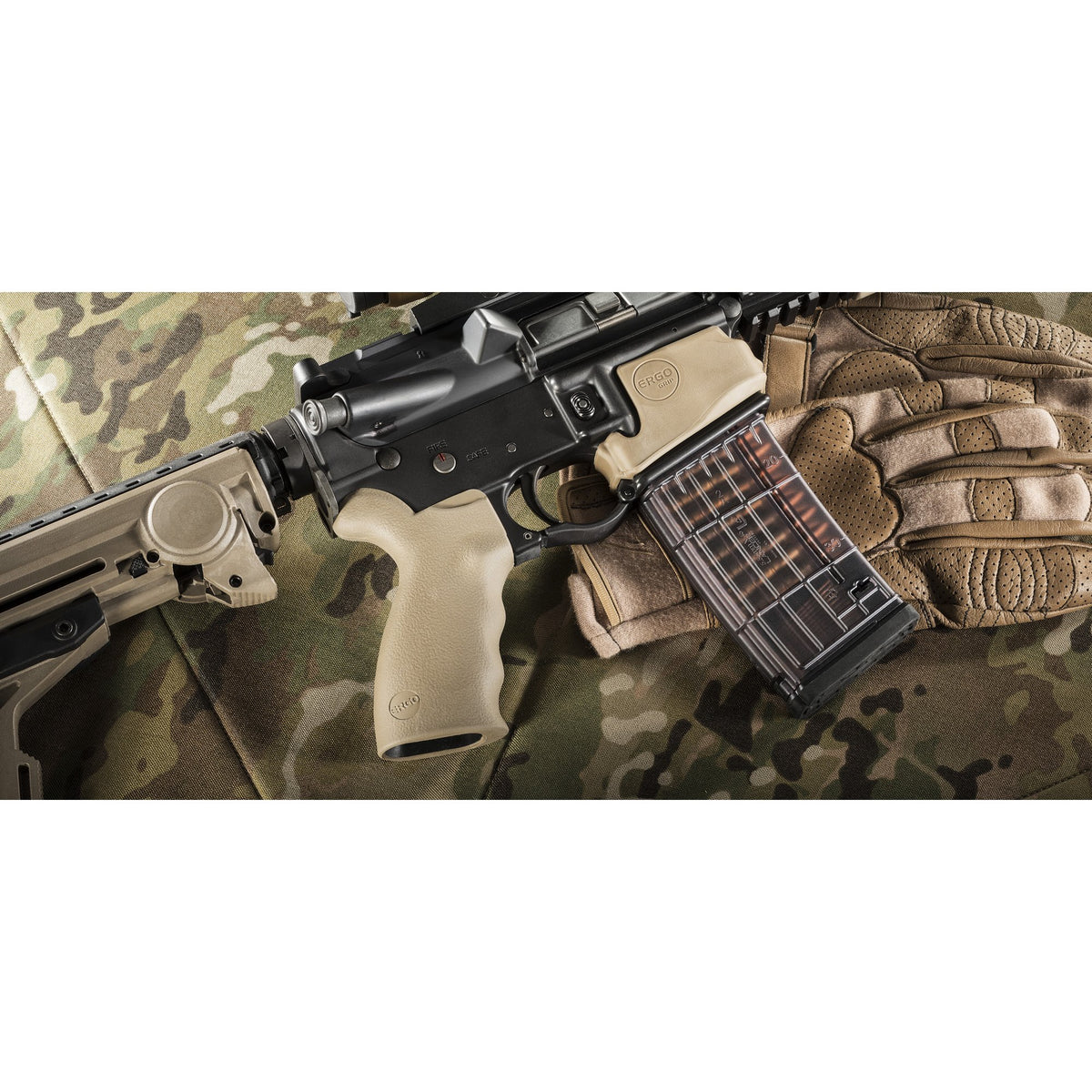 Ergo Grip - ERGO 2 AR Grip SUREGRIP Dark Earth