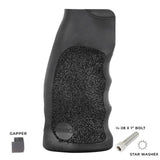 Ergo Grip - TDX-0 Tactical Deluxe Zero Angle SureGrip - Black