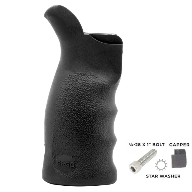 Ergo Grip - TDX-0 Tactical Deluxe Zero Angle SureGrip - Black
