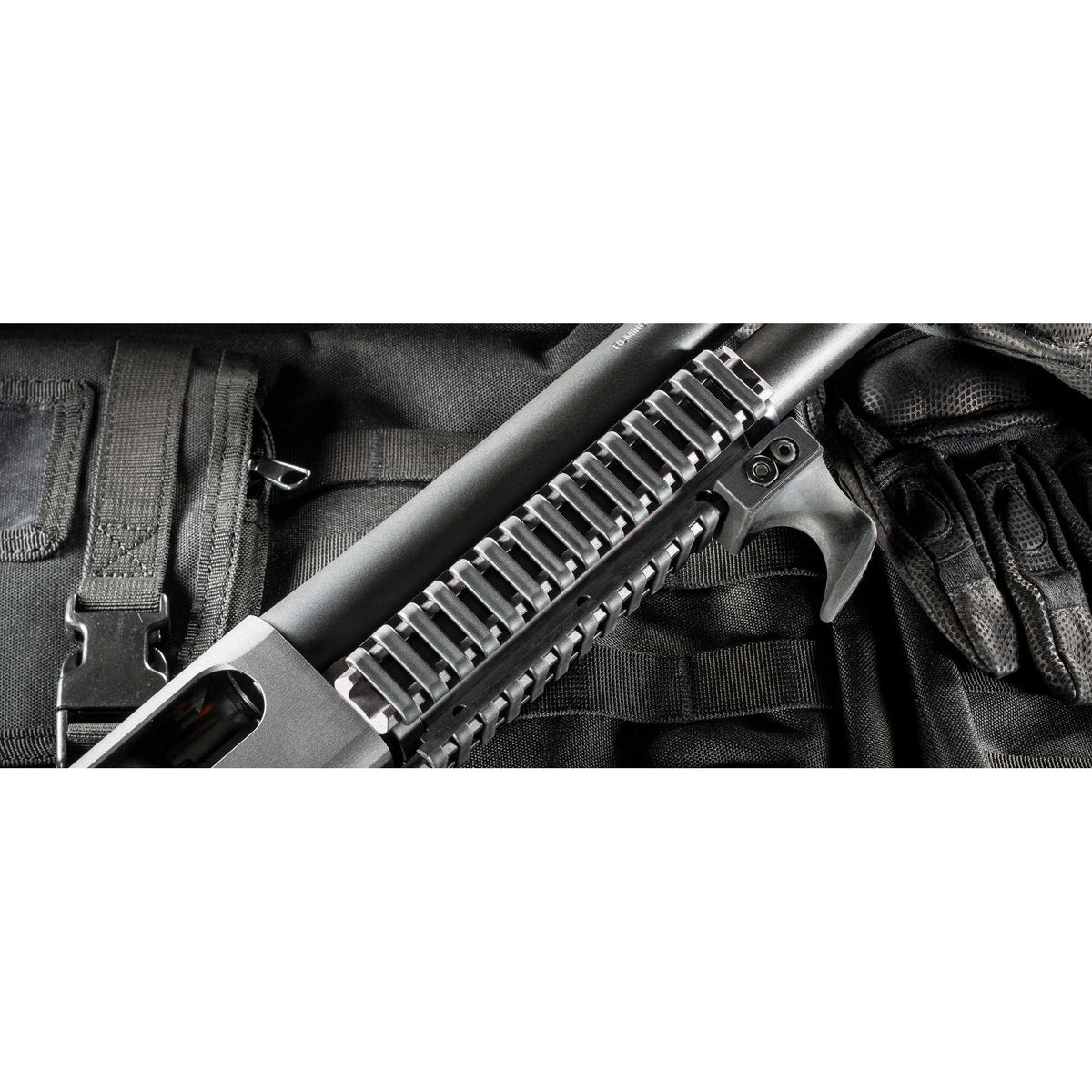 Ergo Grip - 18-Slot Low-Pro Ladder Rail Cover, 3 Pack, Black