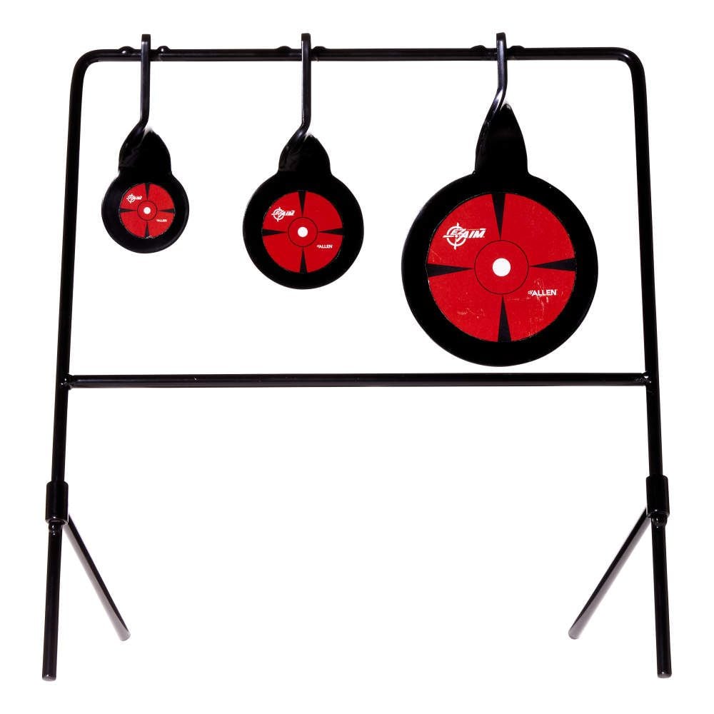 Allen – EZ Aim Triple Deflector Spinner Steel Target System, Multi