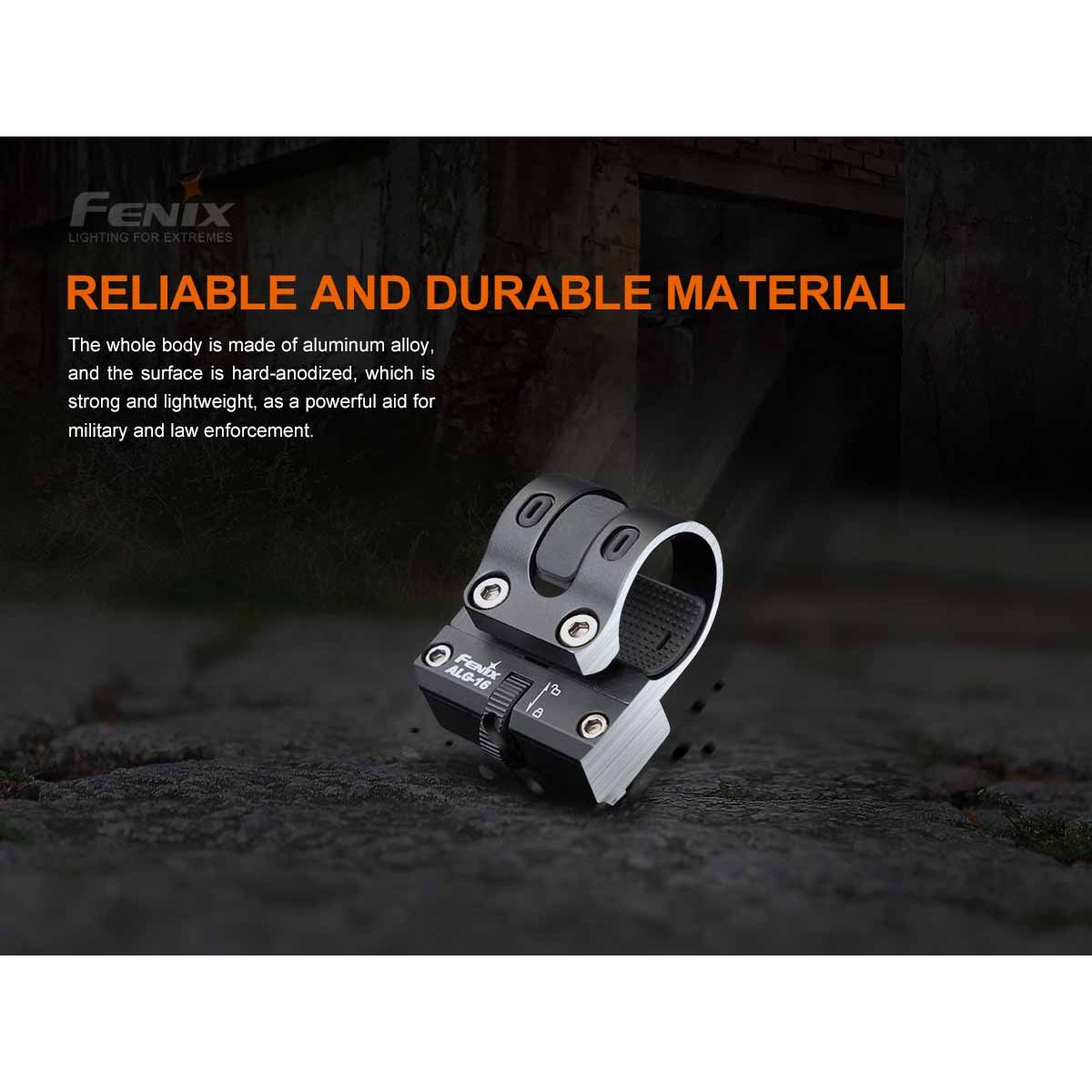 Fenix - ALG-16 Rail Mount for Flashlights