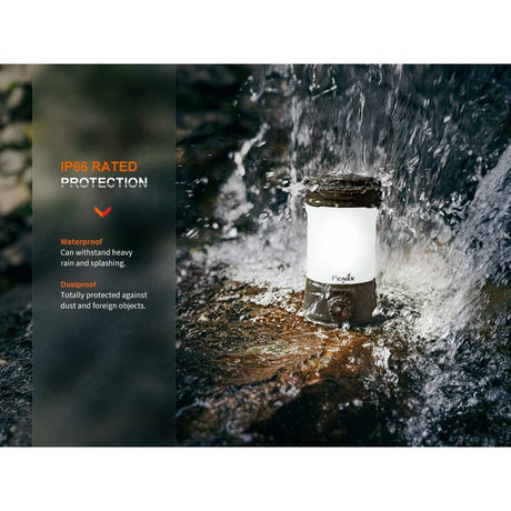 Fenix - CL26R PRO Rechargeable Lantern - Gray Camo
