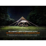 Fenix - CL26R PRO Rechargeable Lantern - Gray Camo