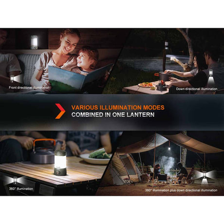 Fenix - CL26R PRO Rechargeable Lantern - Gray Camo