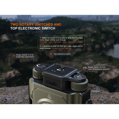 Fenix - CL27R Rechargeable Lantern - Wild Green