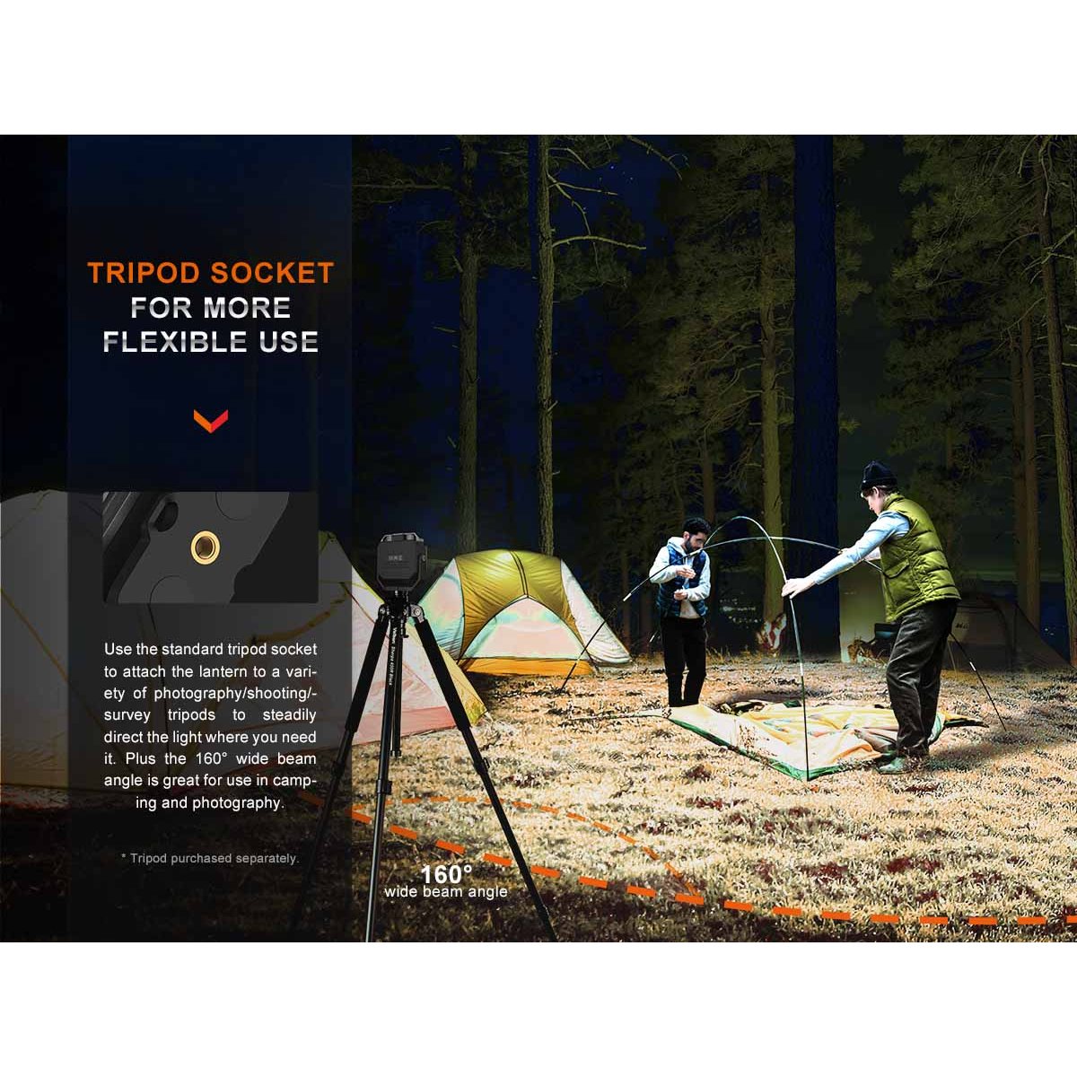 Fenix - CL28R Rechargeable Lantern with Color Adjust