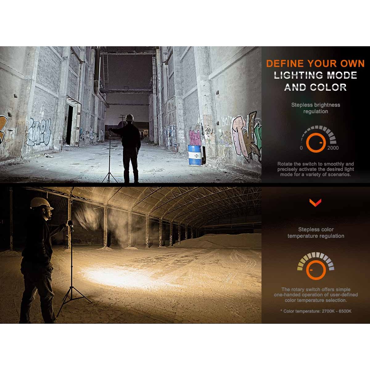 Fenix - CL28R Rechargeable Lantern with Color Adjust
