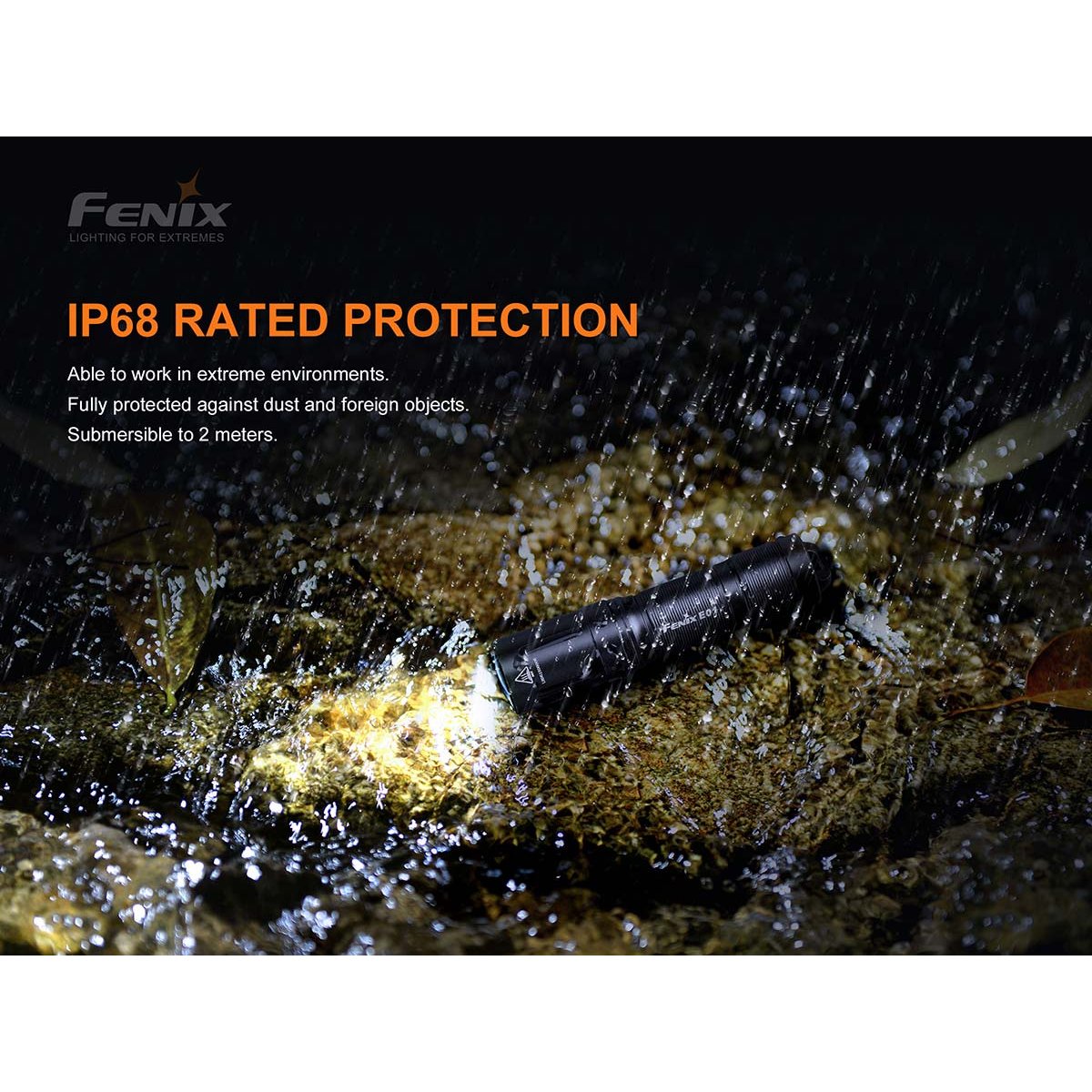 Fenix - E01 V2.0 AAA Flashlight - Black