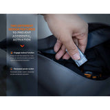 Fenix - E03R V2.0 Keychain Flashlight - Gray