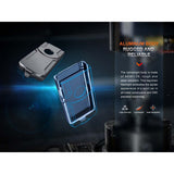 Fenix - E03R V2.0 Keychain Flashlight - Gray
