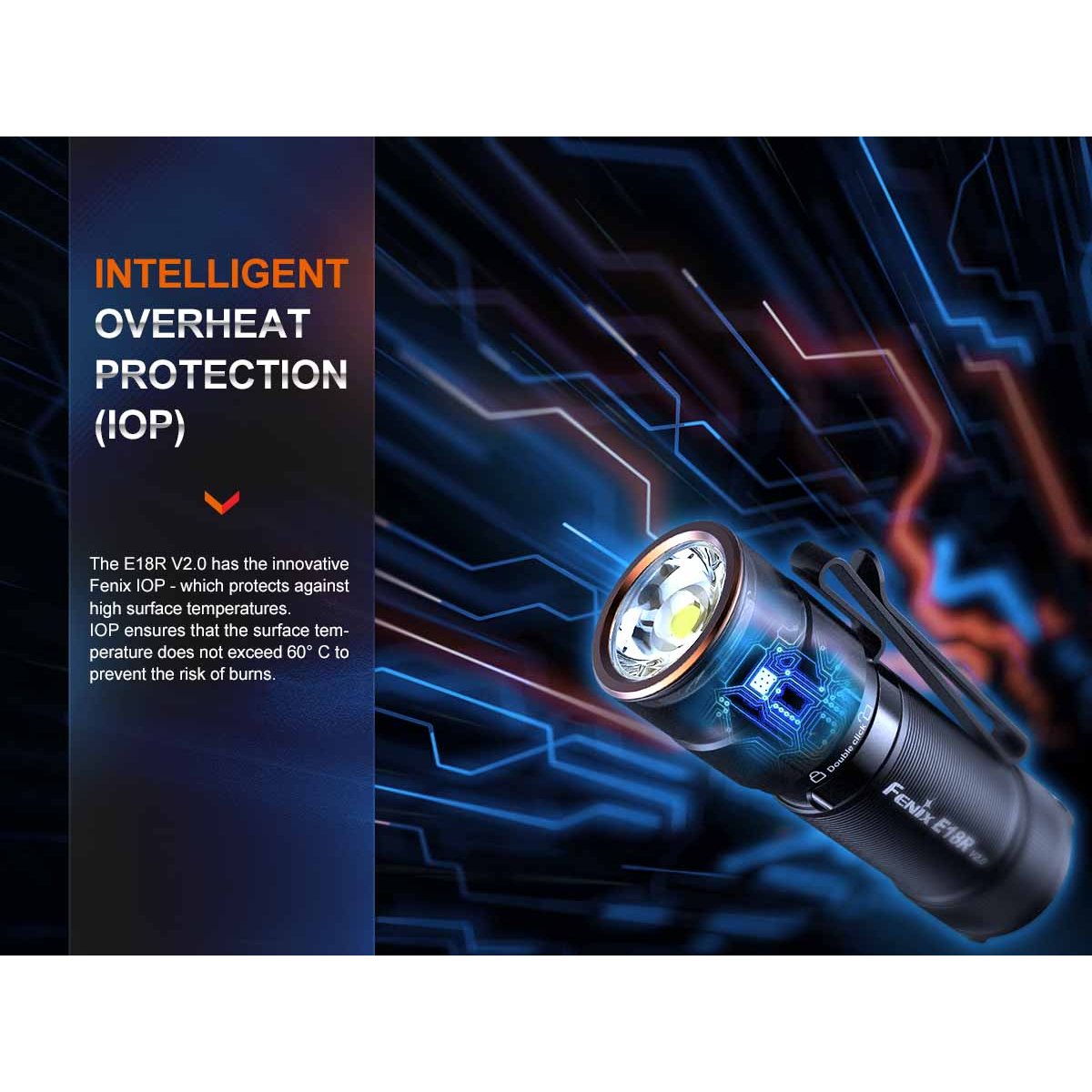 Fenix - E18R V2.0 Rechargeable EDC Flashlight