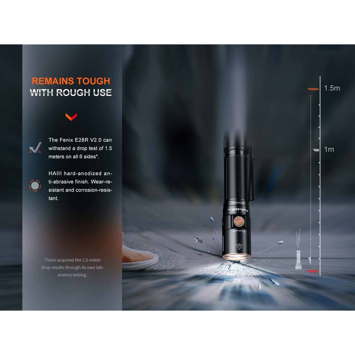 Fenix - E28R V2.0 Rechargeable EDC Flashlight