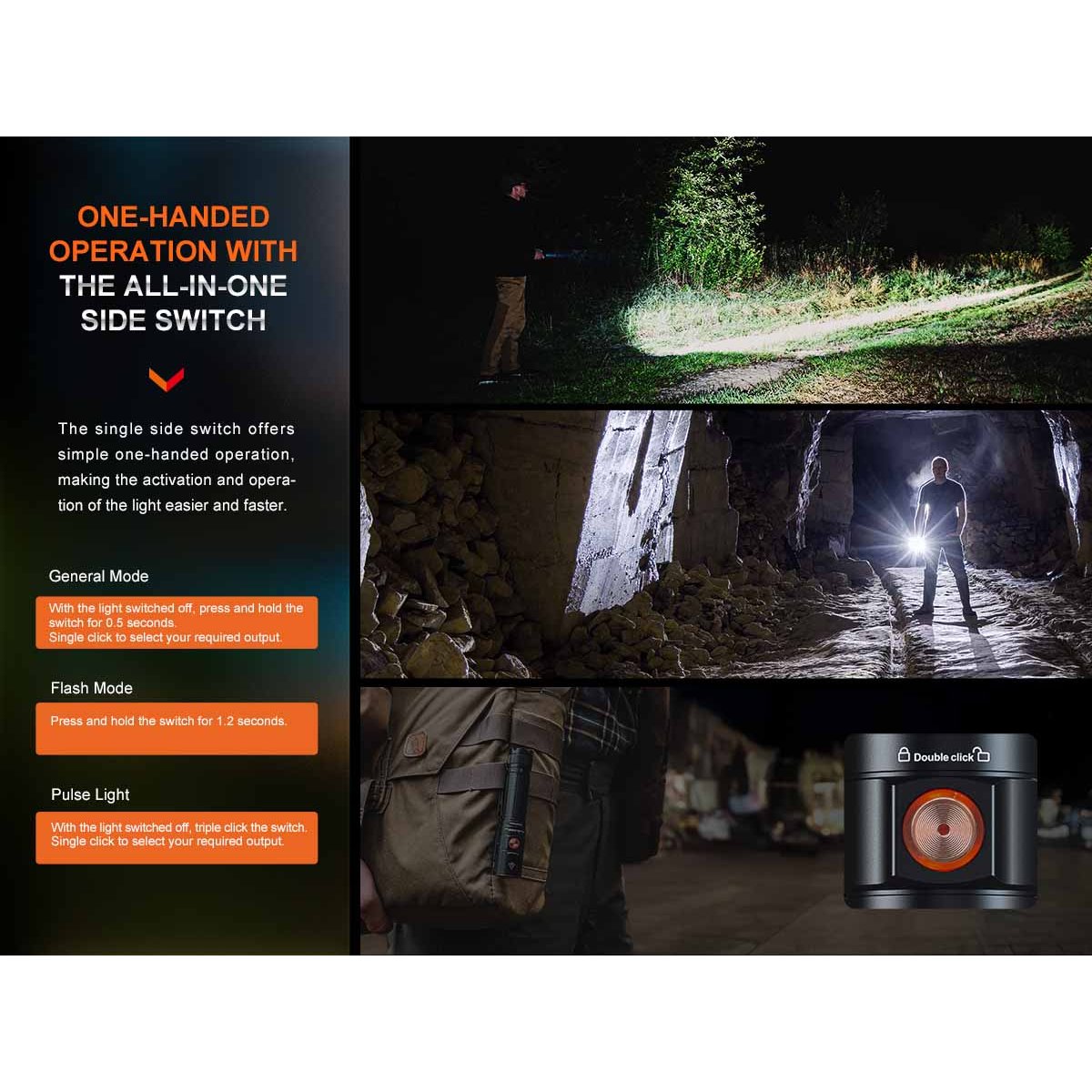 Fenix - E28R V2.0 Rechargeable EDC Flashlight