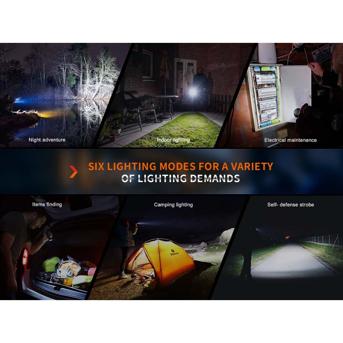 Fenix - E35R Rechargeable EDC Flashlight