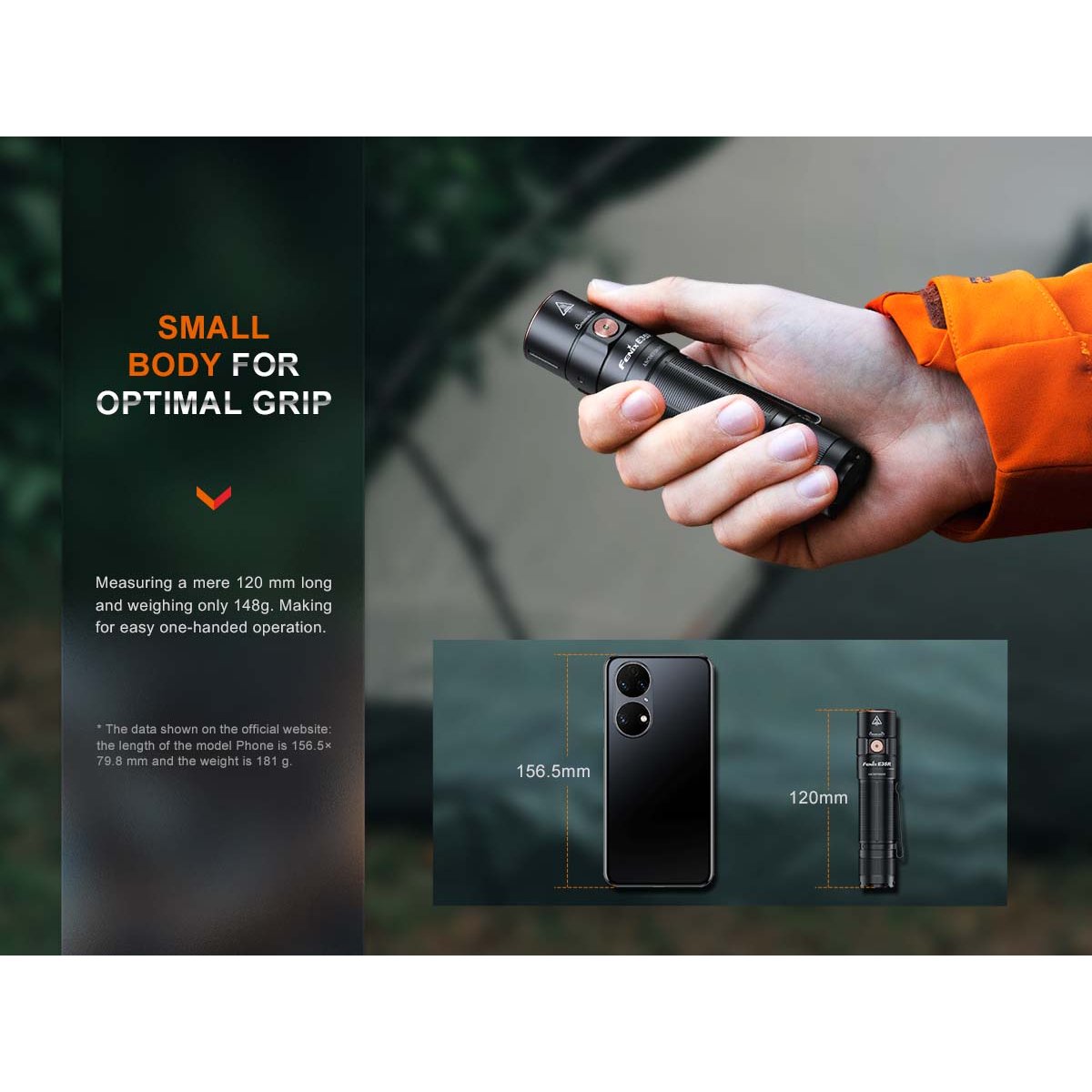 Fenix - E35R Rechargeable EDC Flashlight