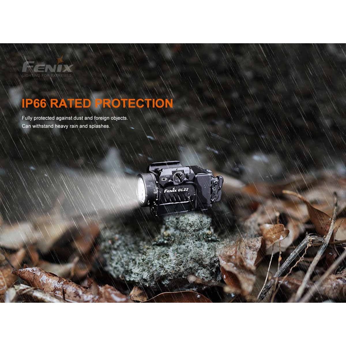 Fenix - GL22 Tactical Weapon Light with Red Laser
