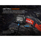 Fenix - HL18R-T V2.0 Rechargeable Headlamp - Black