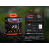 Fenix - HL18R-T V2.0 Rechargeable Headlamp - Black