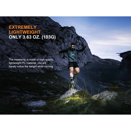 Fenix - HL18R-T V2.0 Rechargeable Headlamp - Black
