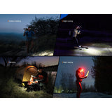 Fenix - HL18R-T V2.0 Rechargeable Headlamp - Black