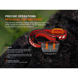 Fenix - HL18R-T V2.0 Rechargeable Headlamp - Black