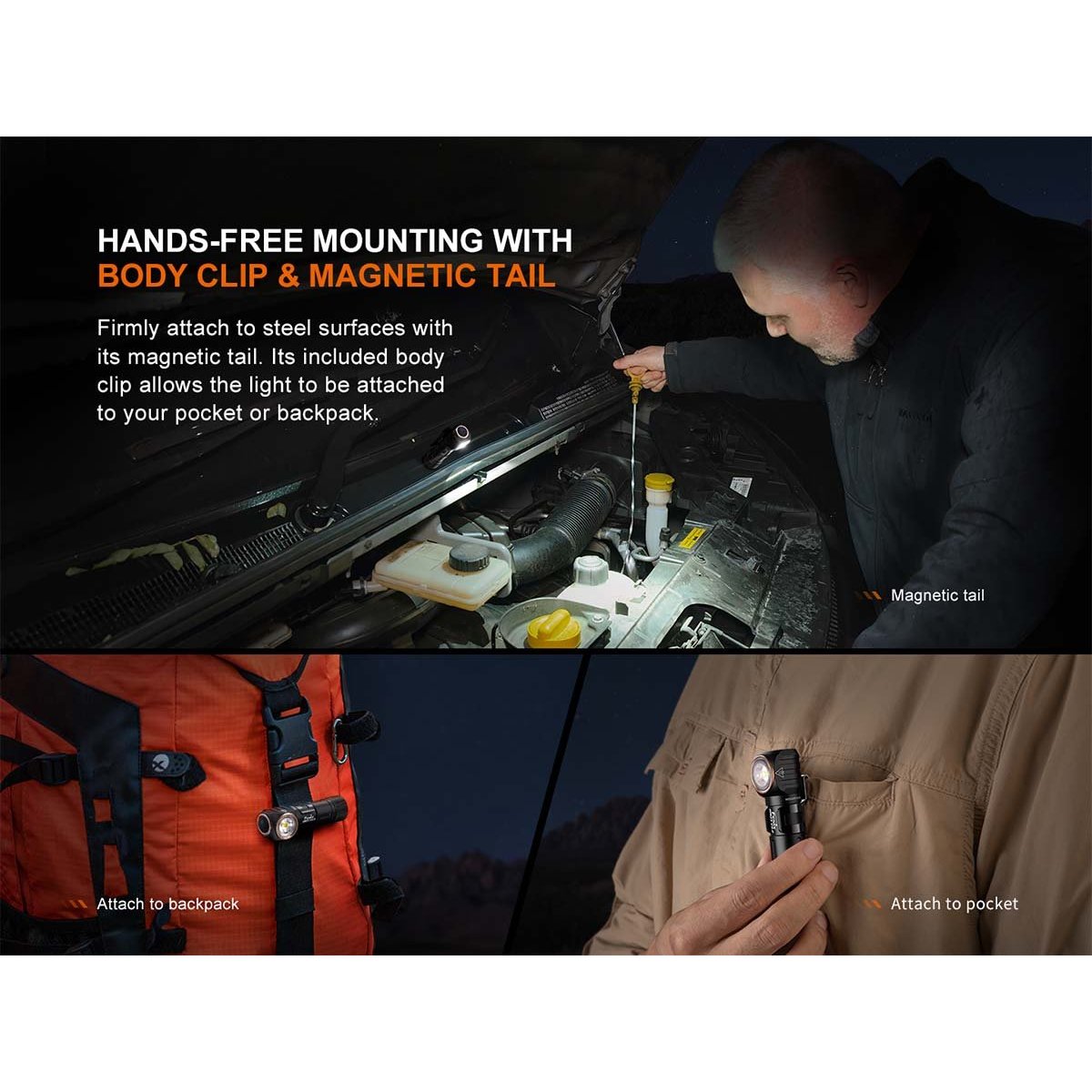 FENIX - HM23 V2.0 AA-Powered Headlamp