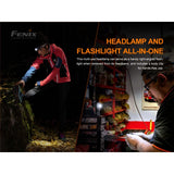 Fenix - HM50R V2.0 Rechargeable Headlamp - Black