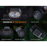 Fenix - HM55R Rechargeable Headlamp - Black