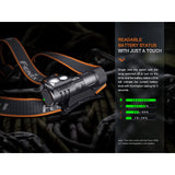 Fenix - HM71R Rechargeable Headlamp with 2700 Lumens