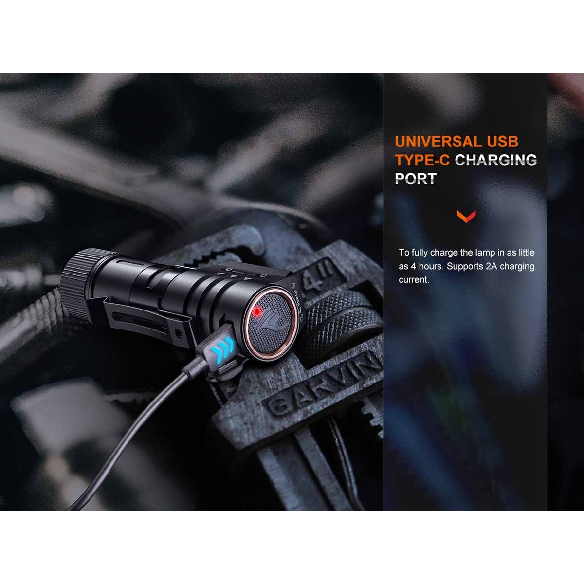 Fenix - HM71R Rechargeable Headlamp with 2700 Lumens